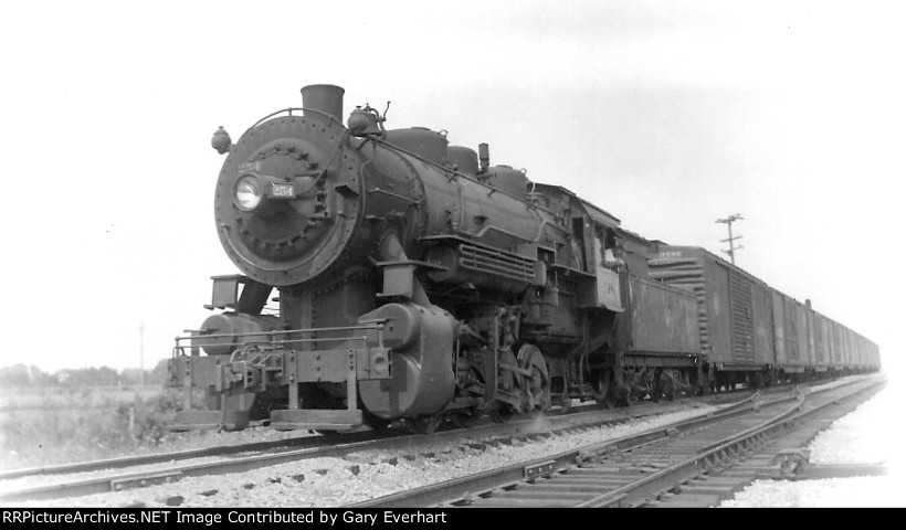 DTI 0-8-0 #254 - Detroit, Toledo & Ironton